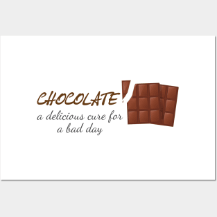 Chocolate Lover - T-Shirt V2 Posters and Art